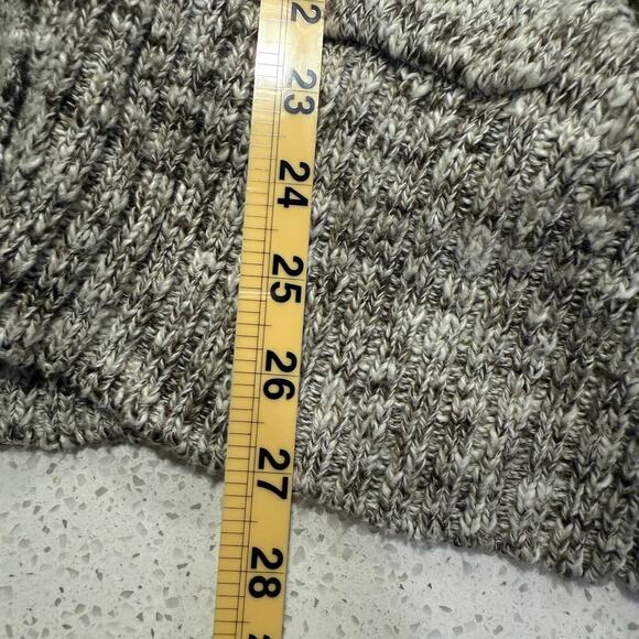 Caslon Marled Knit Long Cardigan Pockets Women M Cozy Fall Wool Blend Cozy Chic - Picture 9 of 9